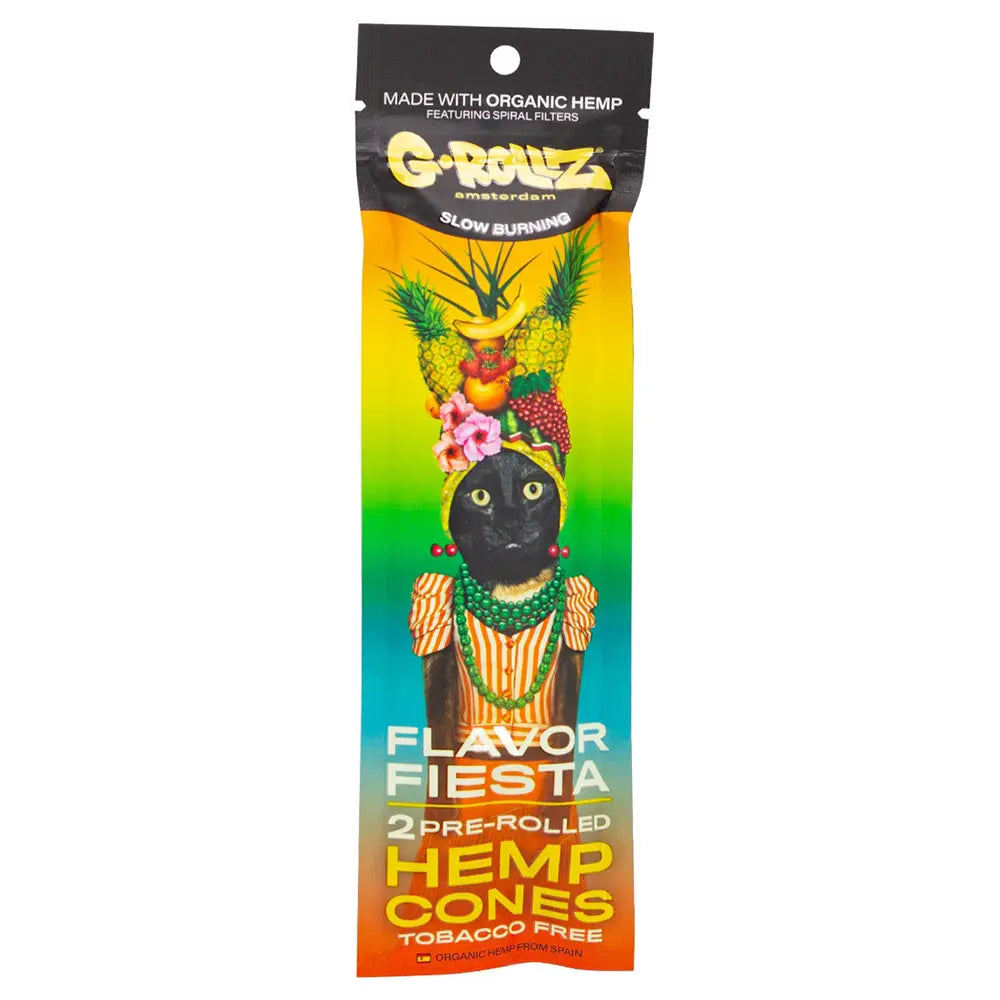 2 Blunt Cones G-Rollz Pré Enrolada Flavor Fiesta