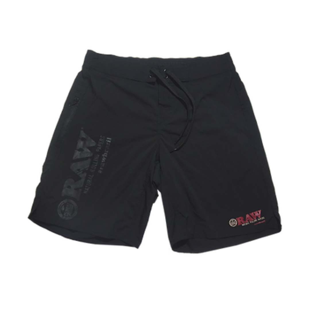 Boardshort RAW Brazil Black to Black