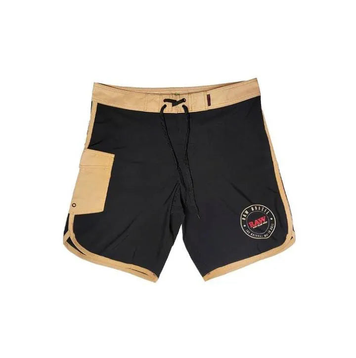 Boardshort RAW Brazil Logo Dourado