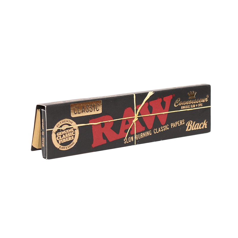 RAW BLACK Connoisseur King Size